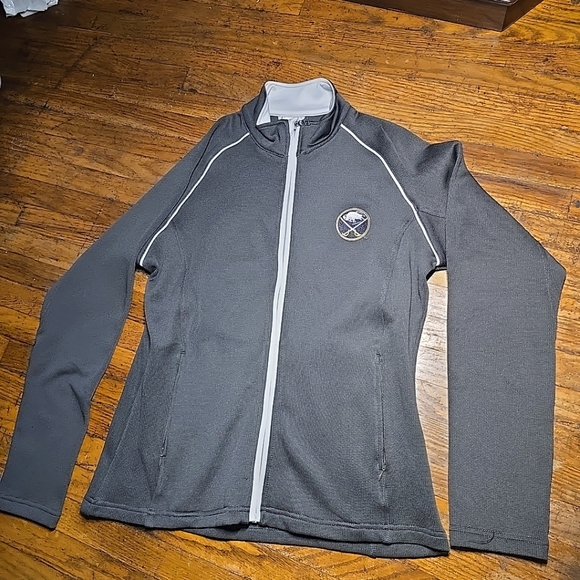 Buffalo Sabres Womens Meduim Zip Up Performance Jacket - Picture 5 of 7